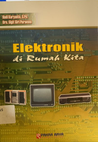 Image of Elektronik di rumah kita