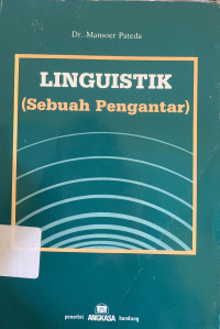 Image of Linguistik : sebuah pengantar