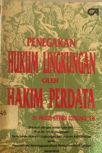 Image of Penegak hukum lingkungan oleh hakim perdata